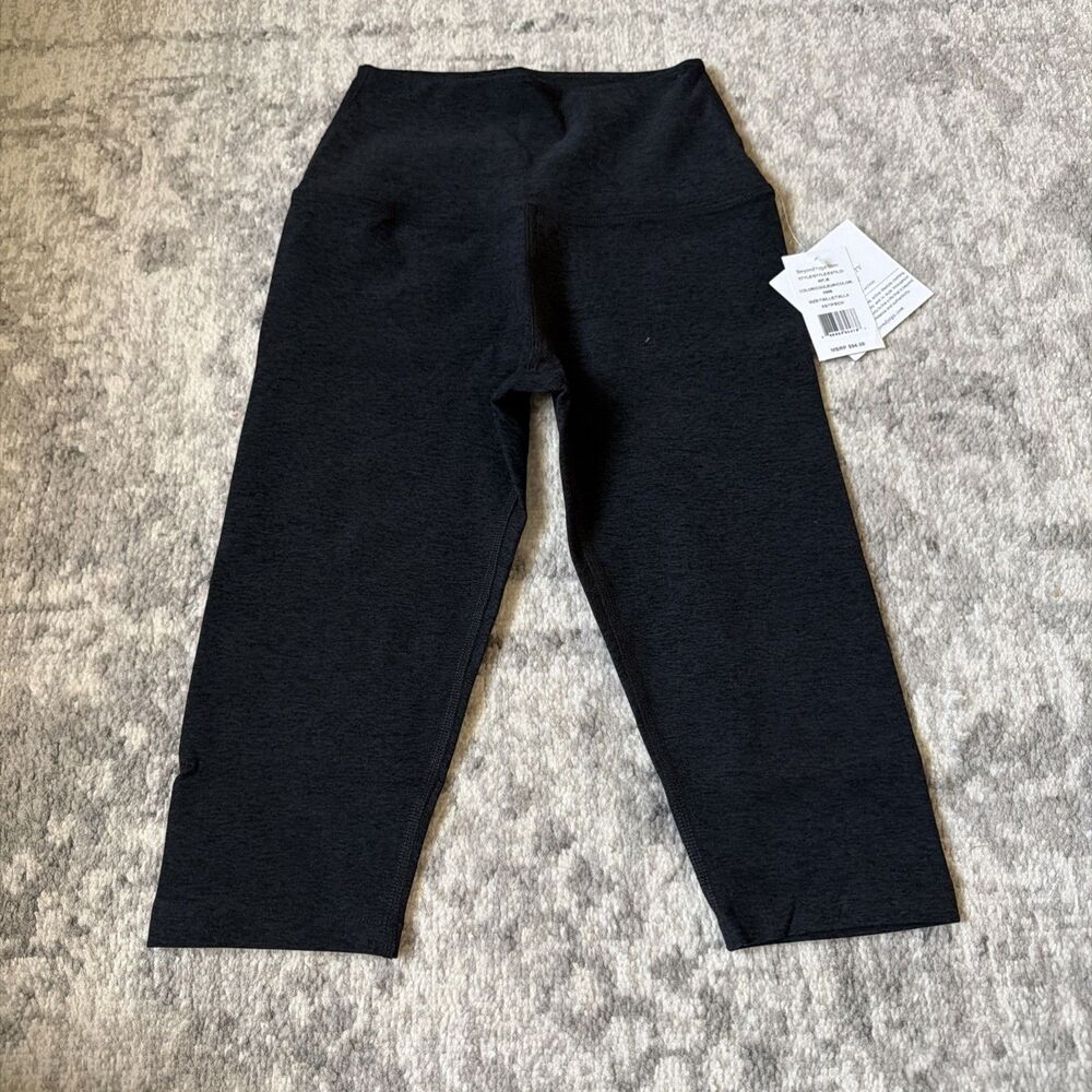 Beyond Yoga Spacedye™ Pedal Pusher High Waisted Legging Black XS